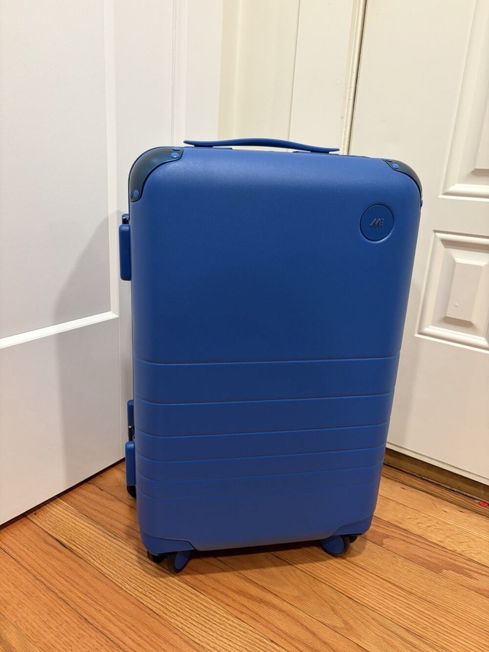 NWOB Monos Simon Miller Hybrid Small Carry-On Coastal Blue Luggage Rare